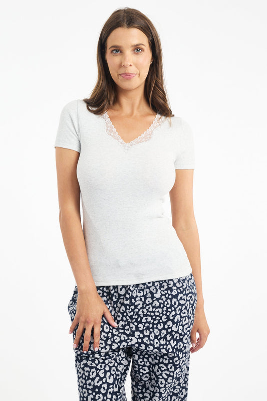COTTON RIB WITH LACE ORDER FORM SHORT S/L & CAMI TOPS B4021 & B4022