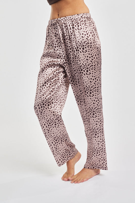 Silk Pants Leopard* Special