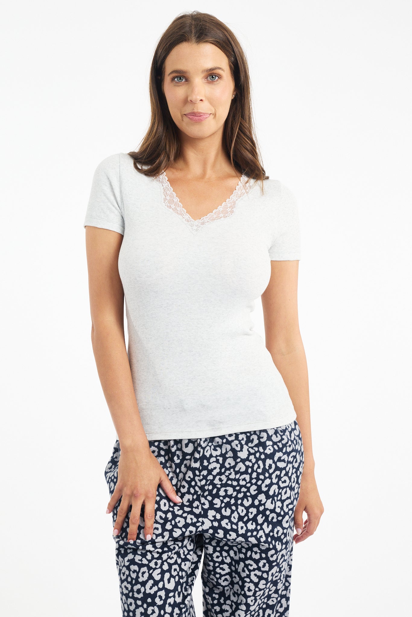 COTTON RIB WITH LACE ORDER FORM SHORT S/L & CAMI TOPS B4021 & B4022