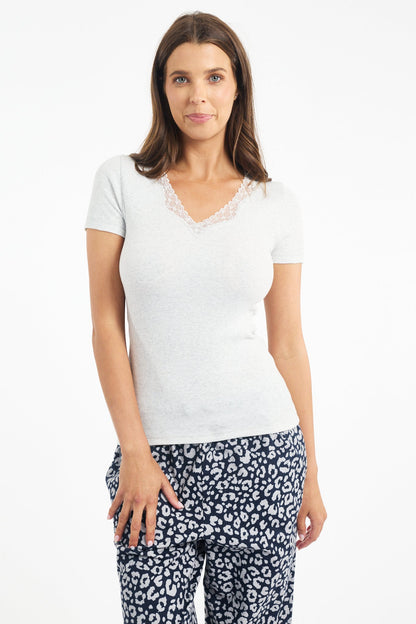 COTTON RIB WITH LACE ORDER FORM SHORT S/L & CAMI TOPS B4021 & B4022