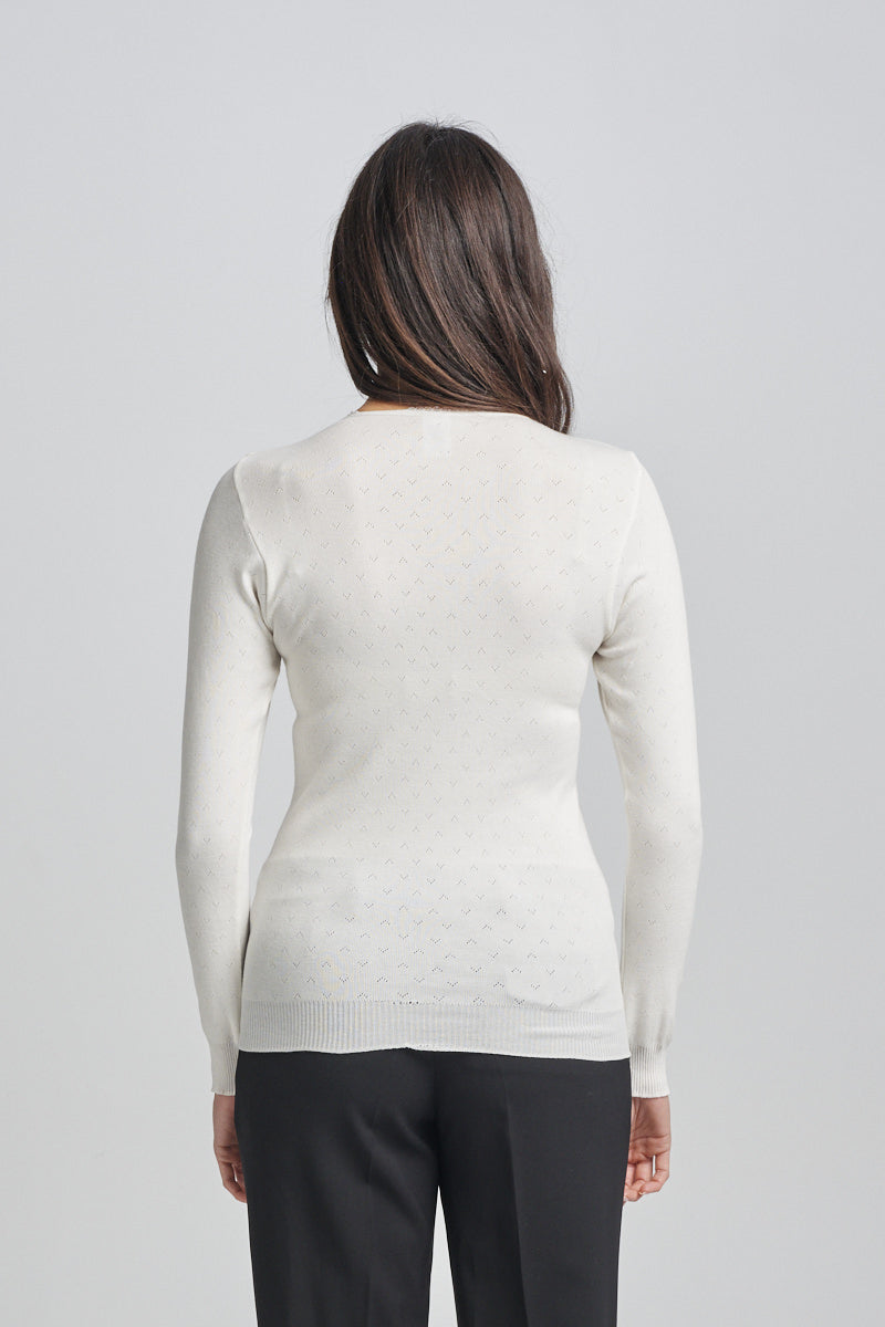 Traditional Thermal RTR Side Seamfree Long Sleeve - Ivory