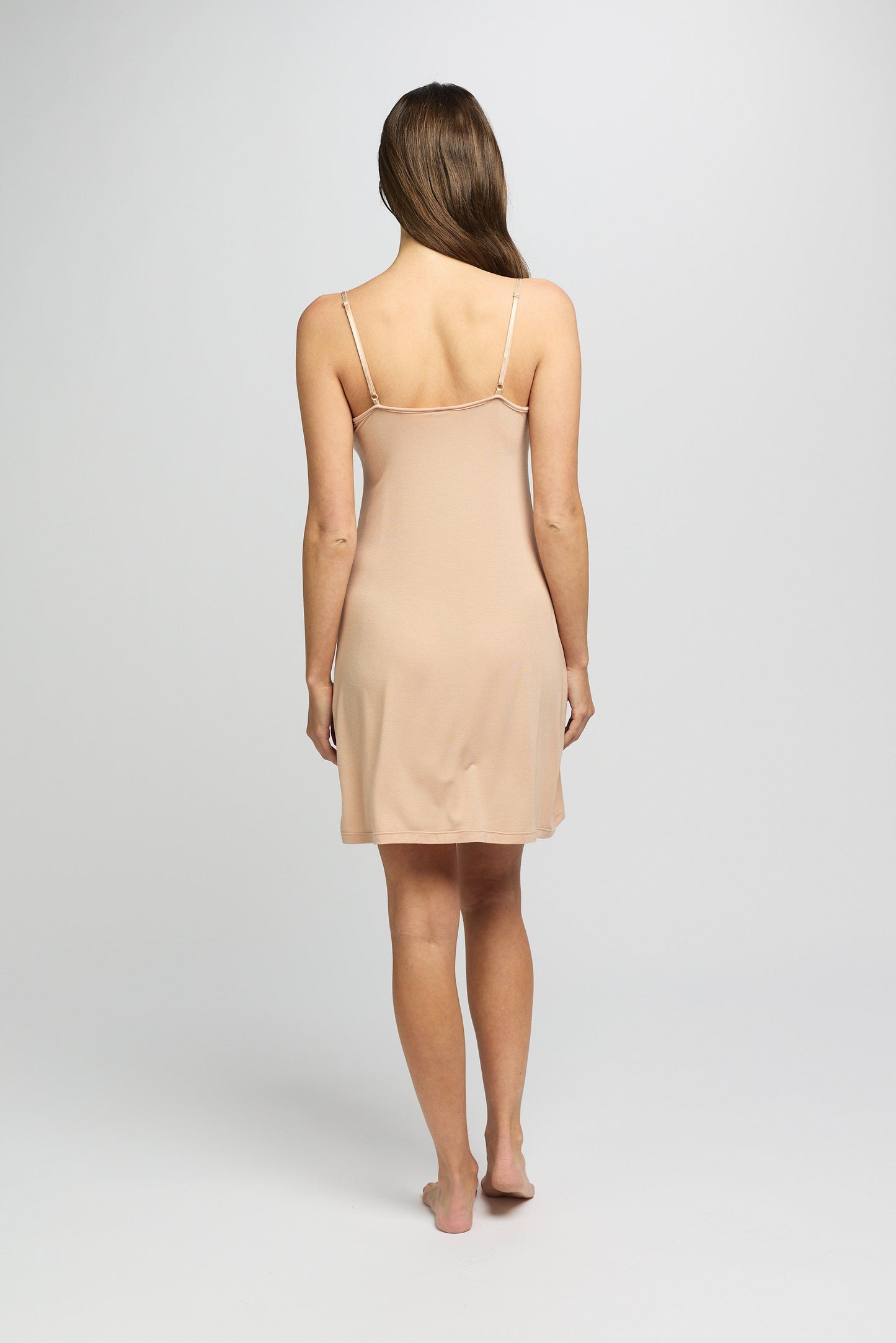 Modal Full Slip - Nude