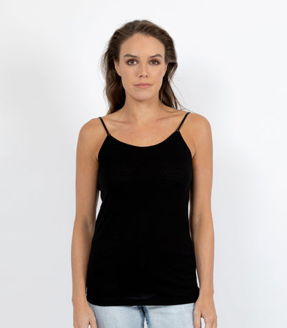 E Wool Cami - Black