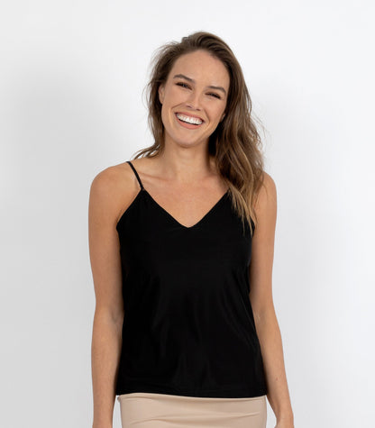 Smooth Reversible Cami - Black