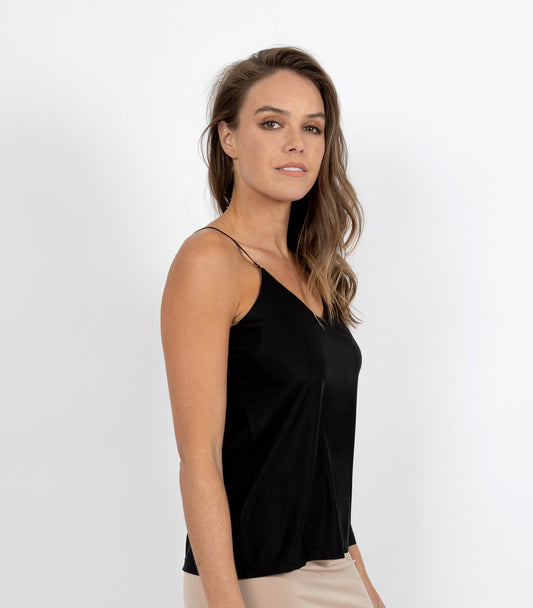 Smooth Reversible Cami - Black