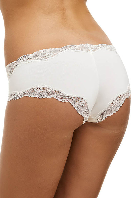 Classic Lace French Hipster White