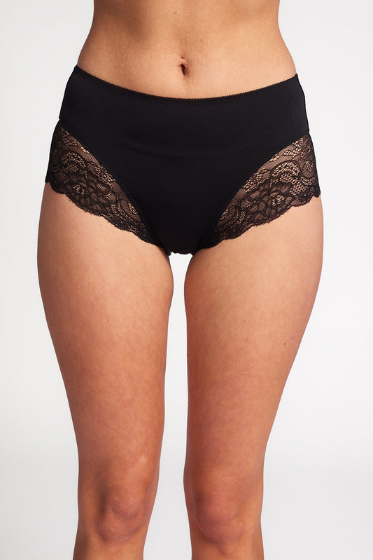 Rochelle High Cut Briefs Black