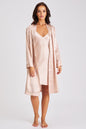 ONGOING SILK ROBE DUSK PINK - LL508