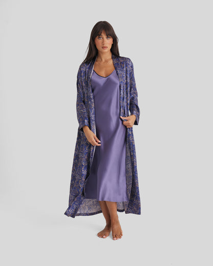 New Long Chemise 3/4 Blue Manor