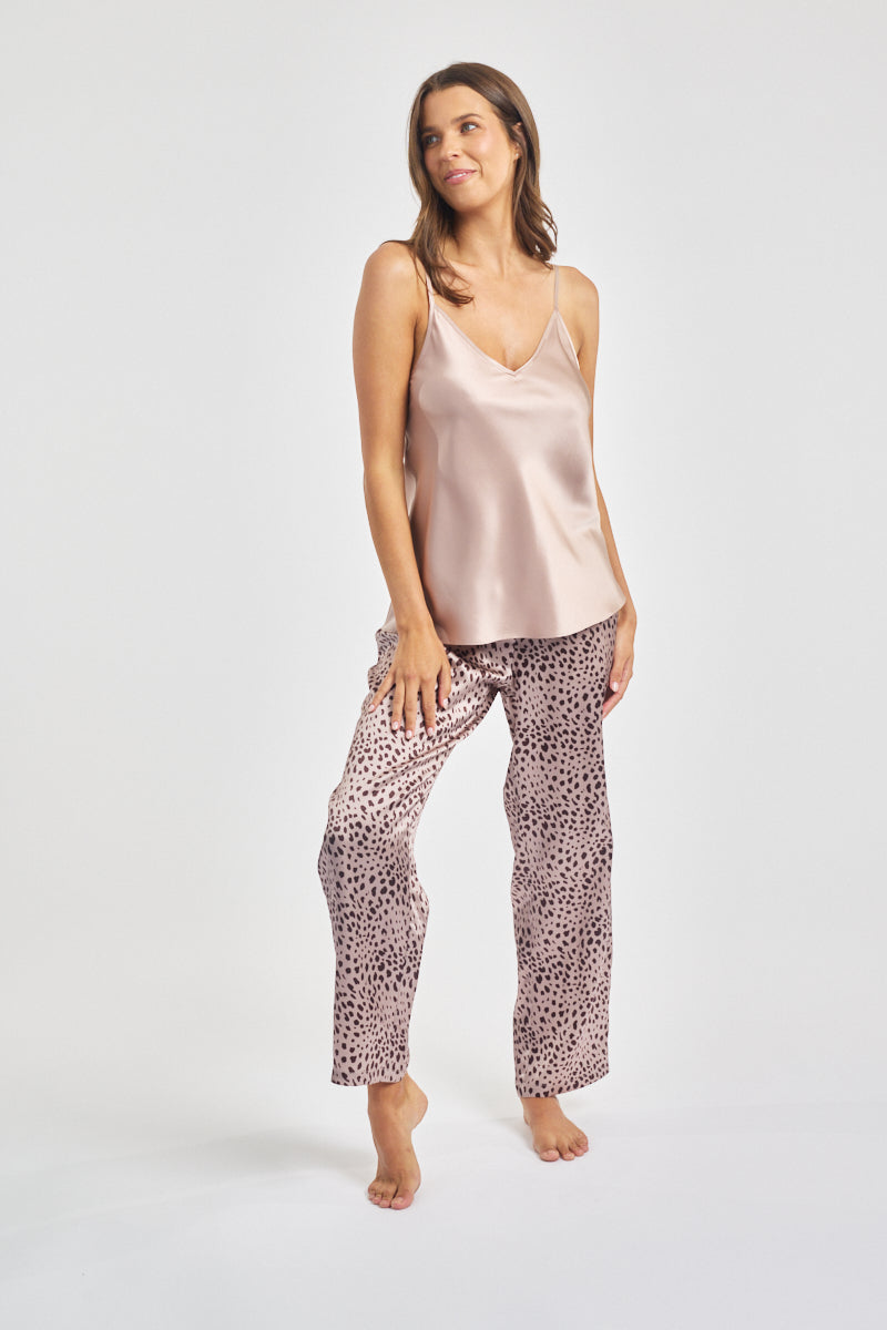 Silk Pants Leopard* Special
