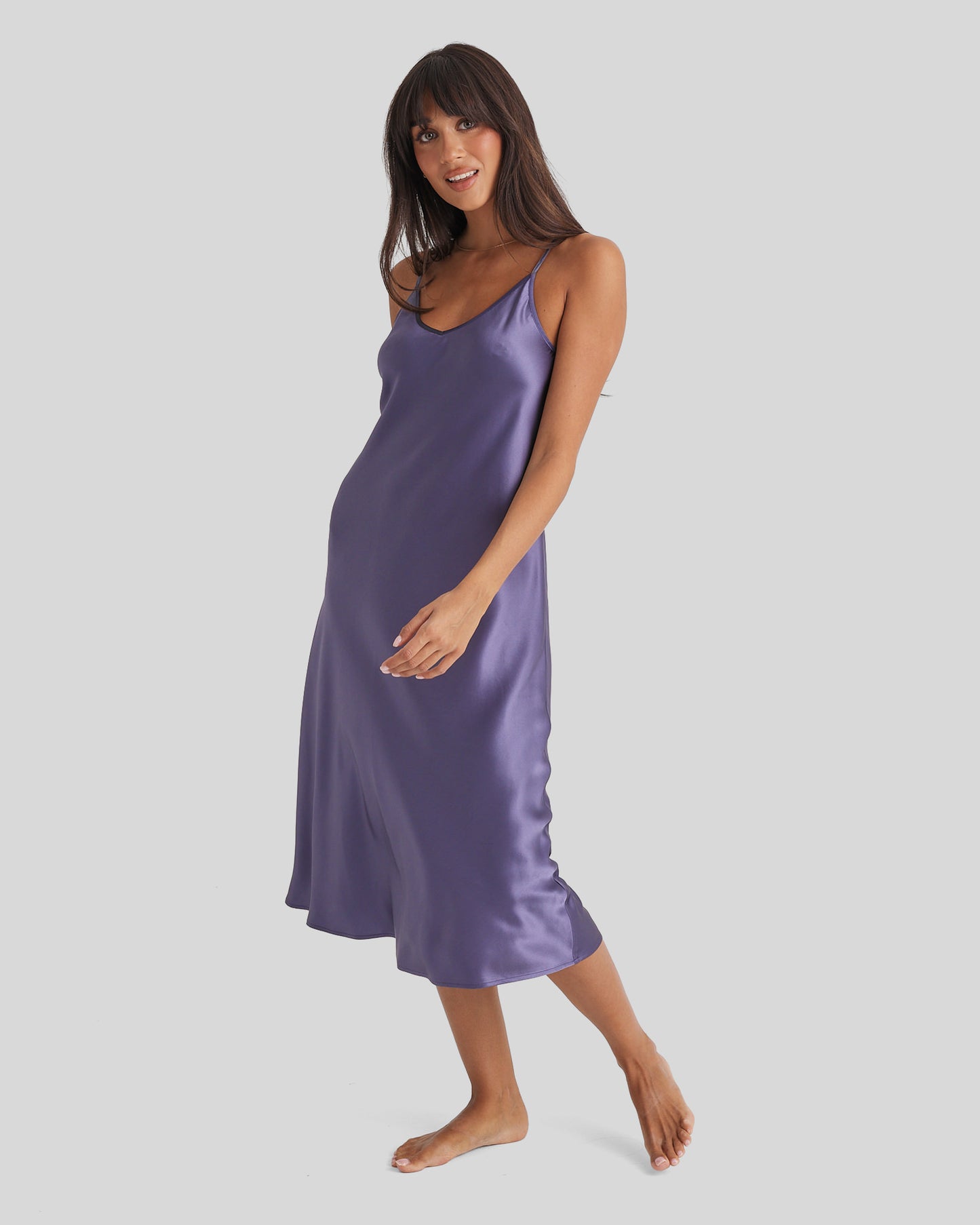 New Long Chemise 3/4 Blue Manor