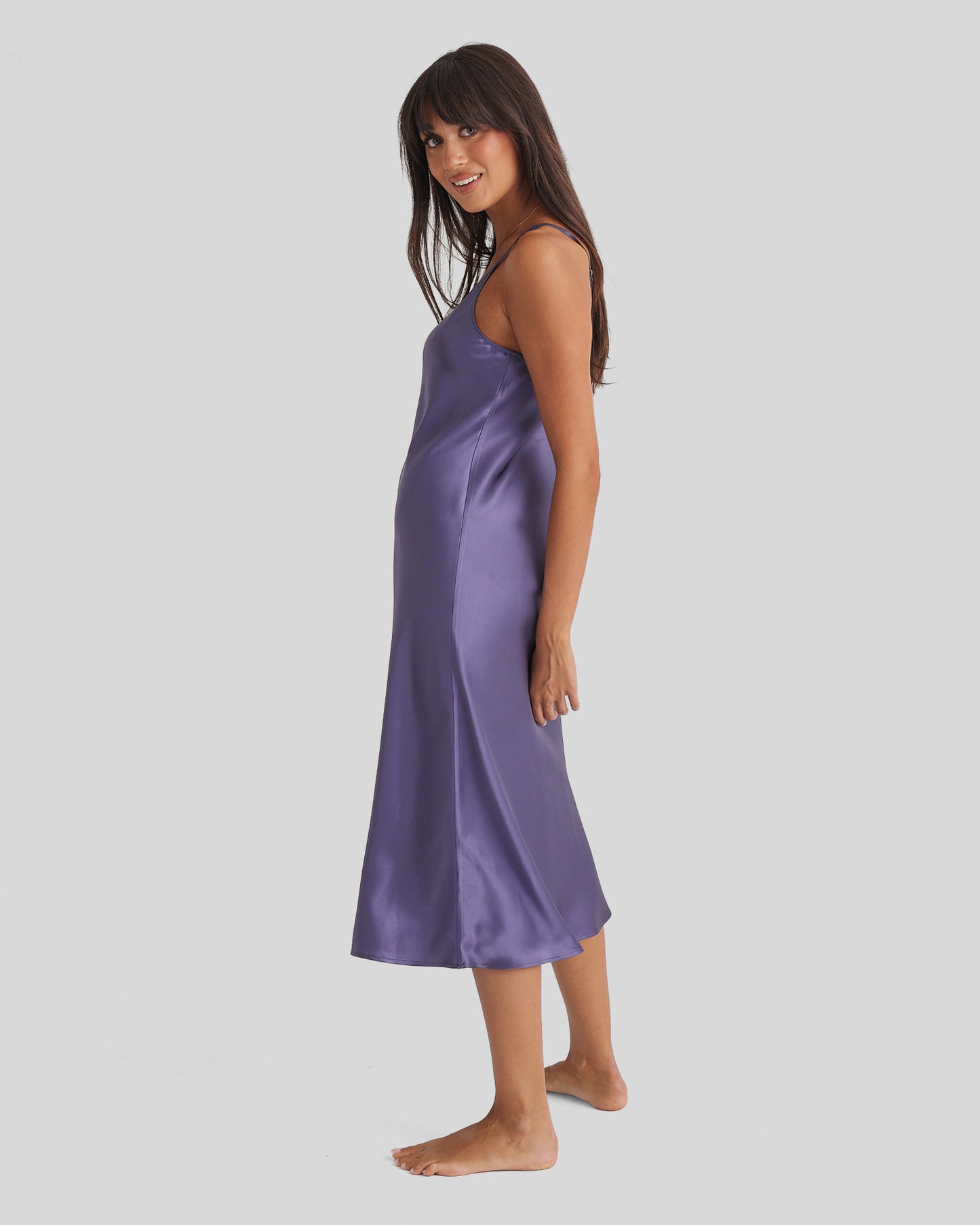 New Long Chemise 3/4 Blue Manor