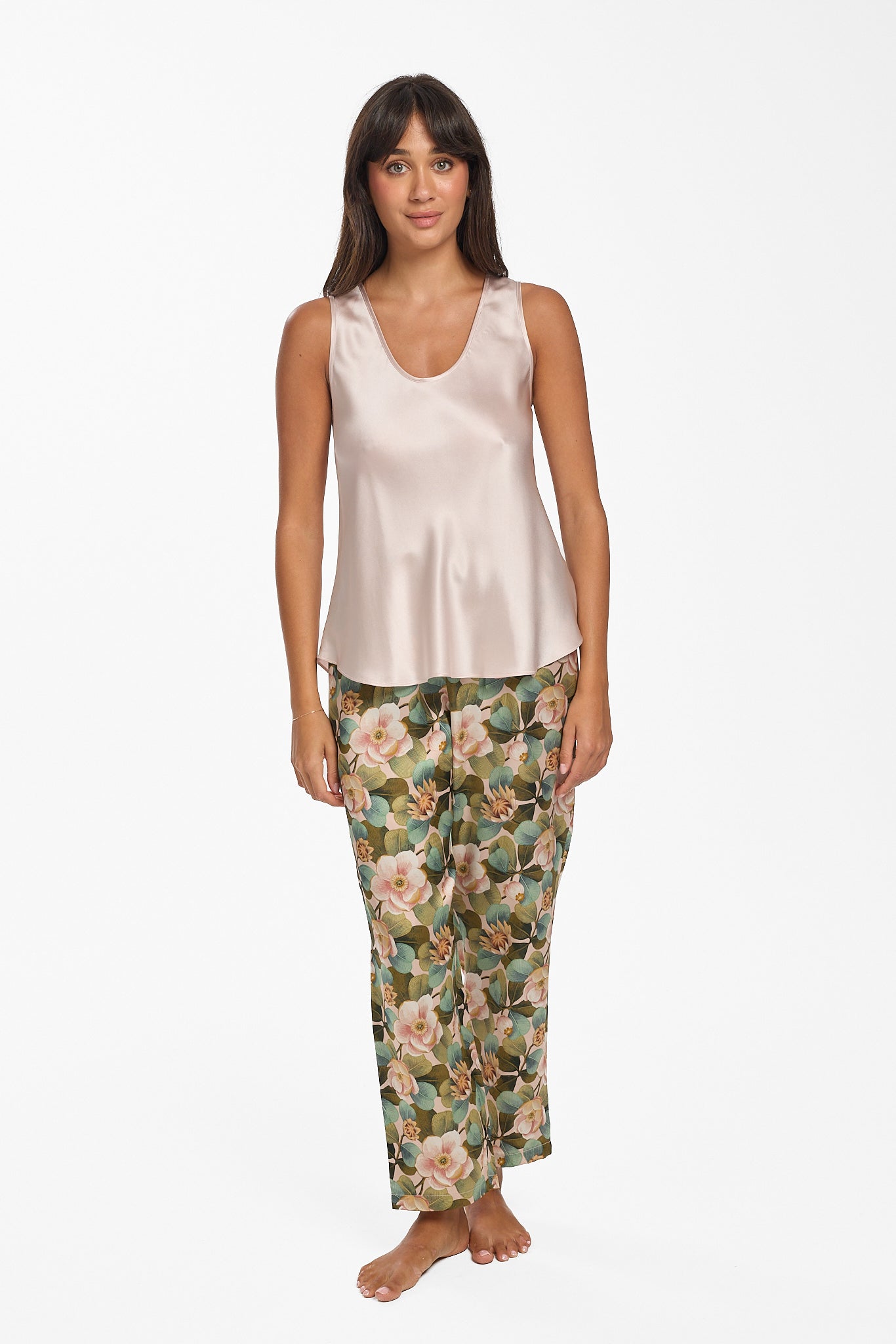 Mono Silk Camisole Blush_Ongoing
