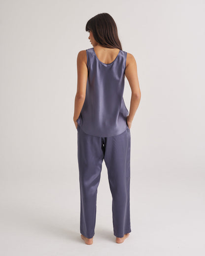 Mono Silk Cami Blue Manor