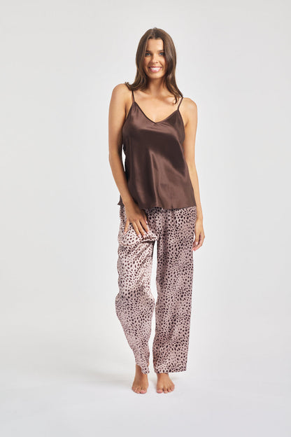 New Silk Camisole Chocolate