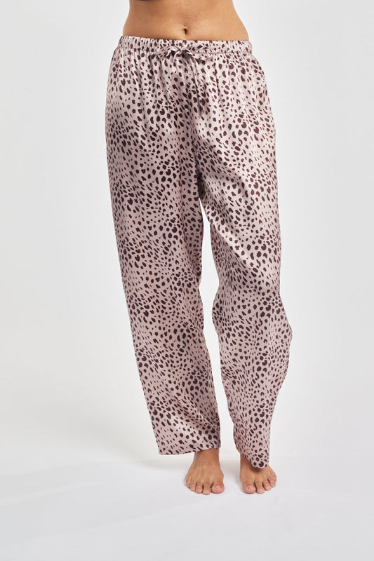 Silk Pants Leopard* Special