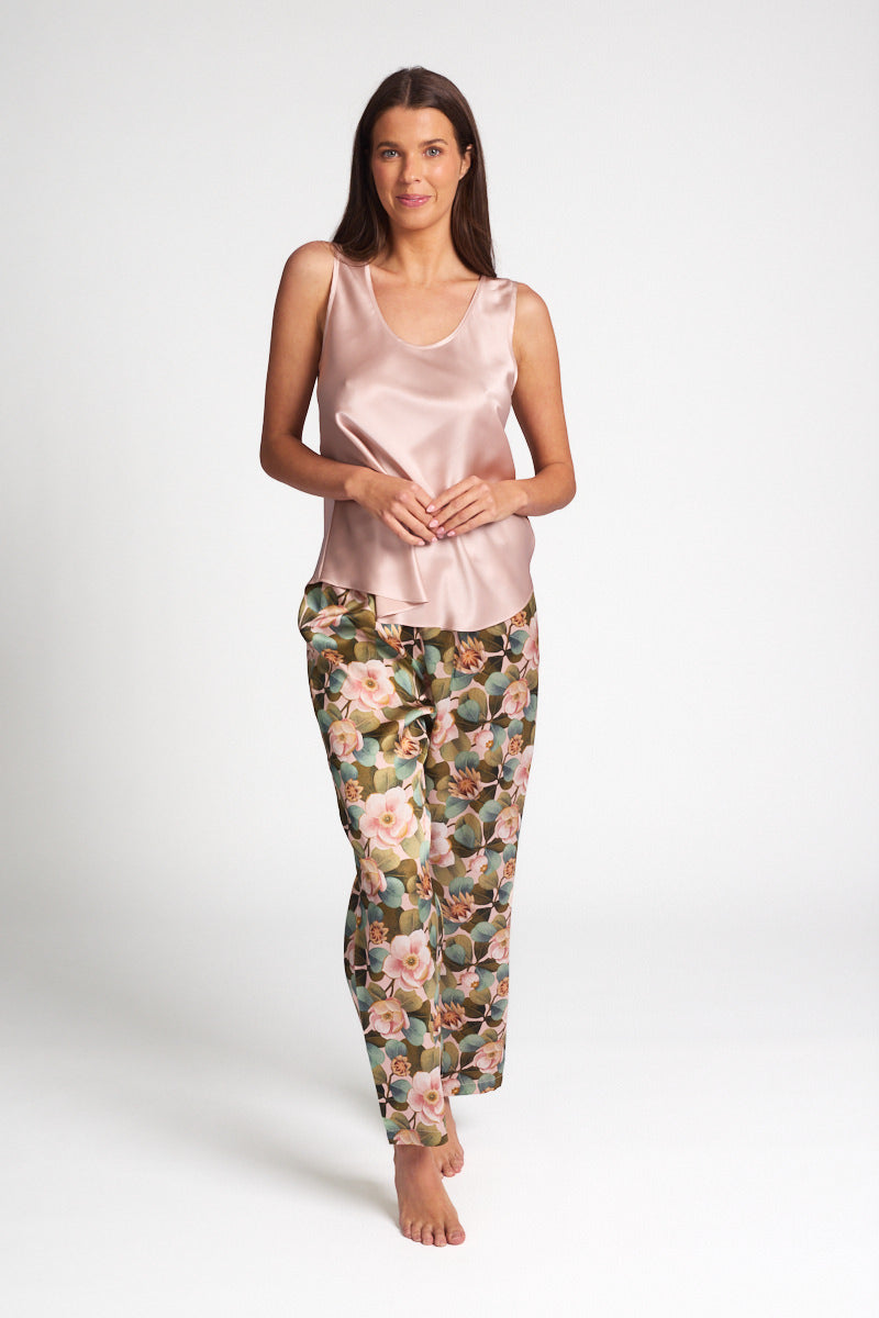 Mono Silk Cami Dusk Pink