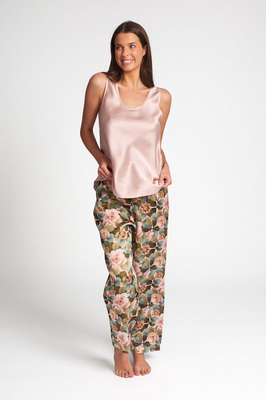 Mono Silk Cami Dusk Pink