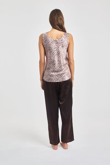 Mono Silk Cami Leopard* Special