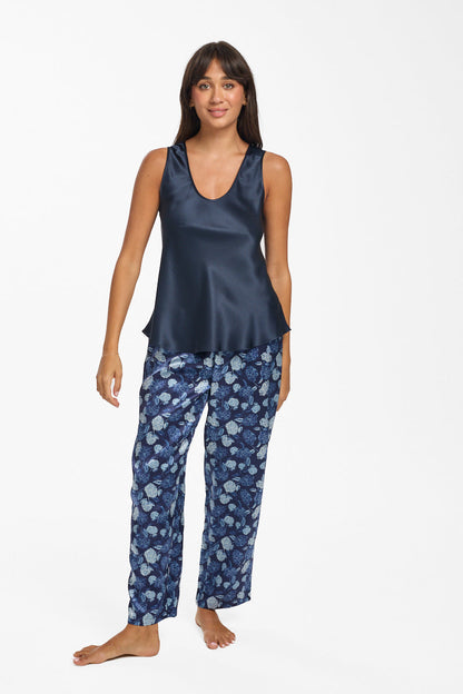 SILK HYDRANGEA Pants