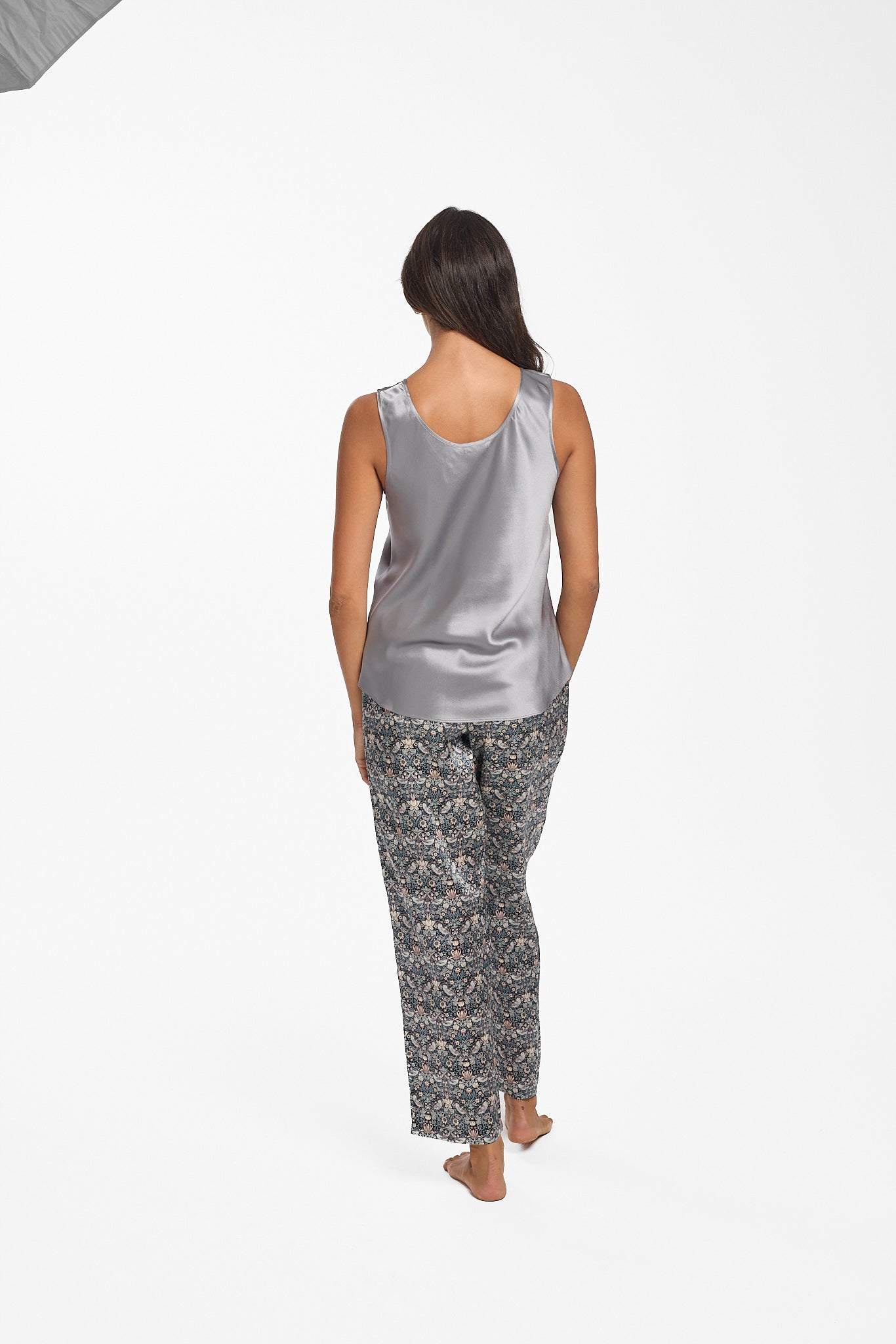 Liberty Silk Sleep Pant Strawberry Thief