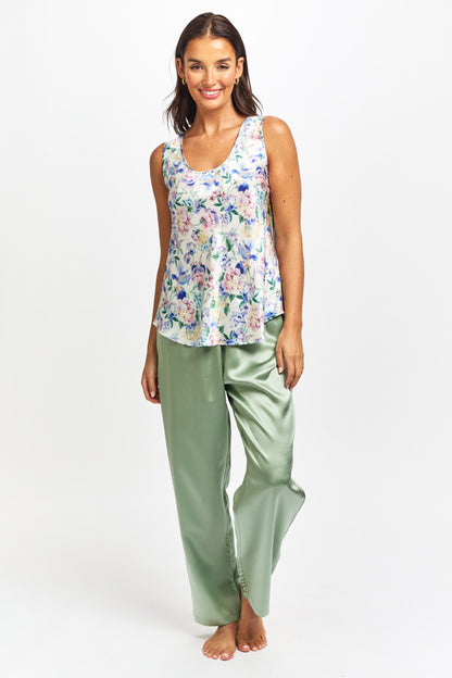 Mono Silk Cami Secret Garden