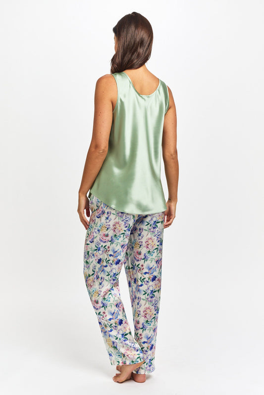 Mono Silk Cami Sage
