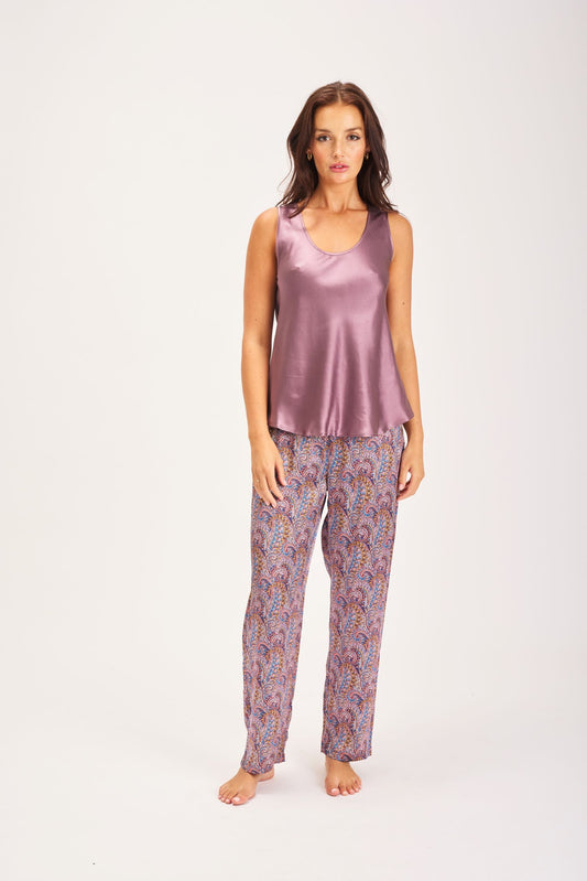 Mono Silk Cami Grape