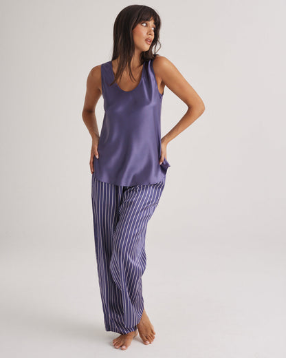 Mono Silk Cami Blue Manor