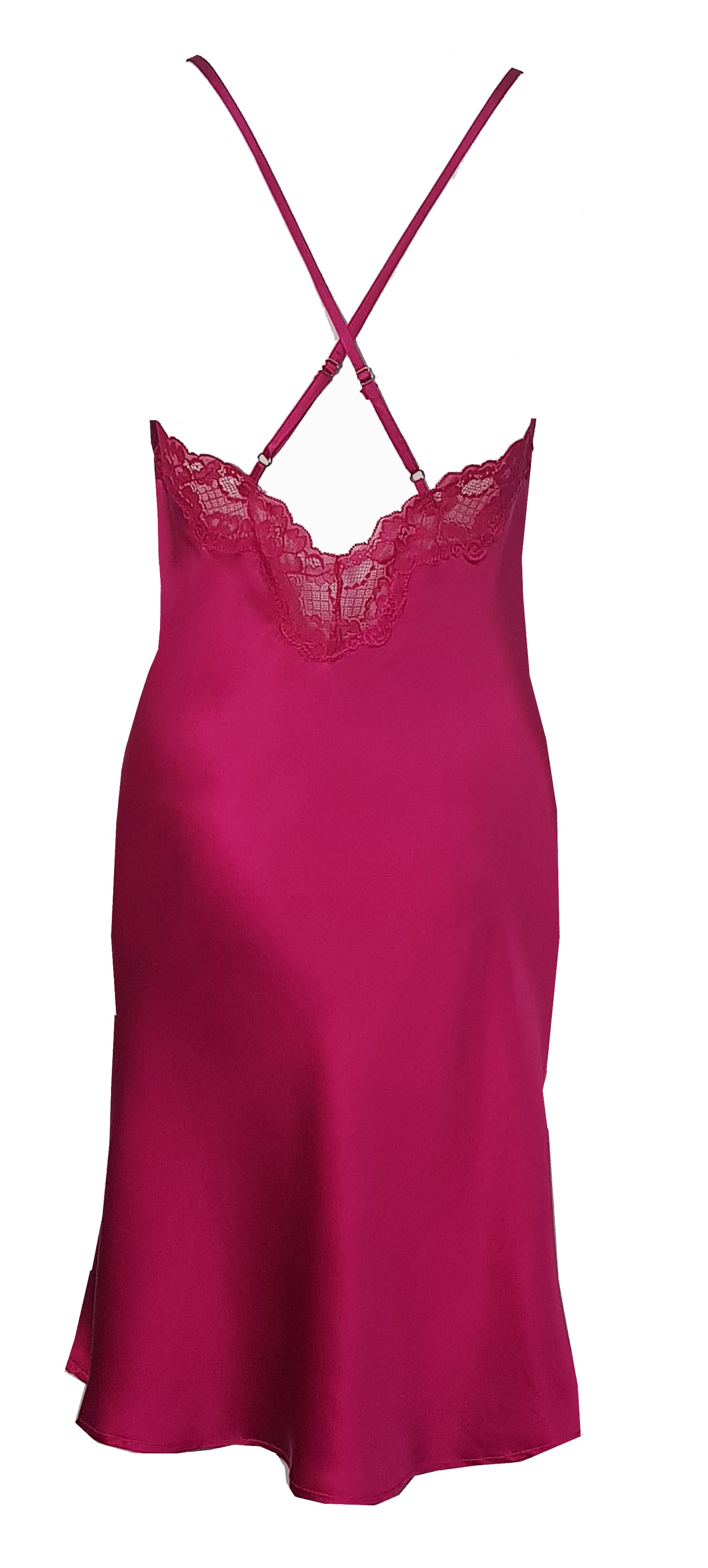 Silk Chemise & Robe - Ruby* Special