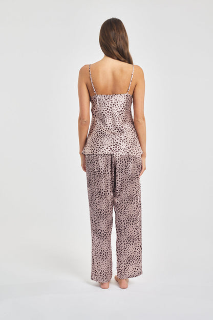 Silk & Lace Camisole Leopard* Special