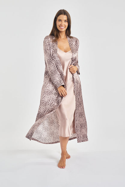 Silk Chemise 3/4 Length - Dove Marshmellow