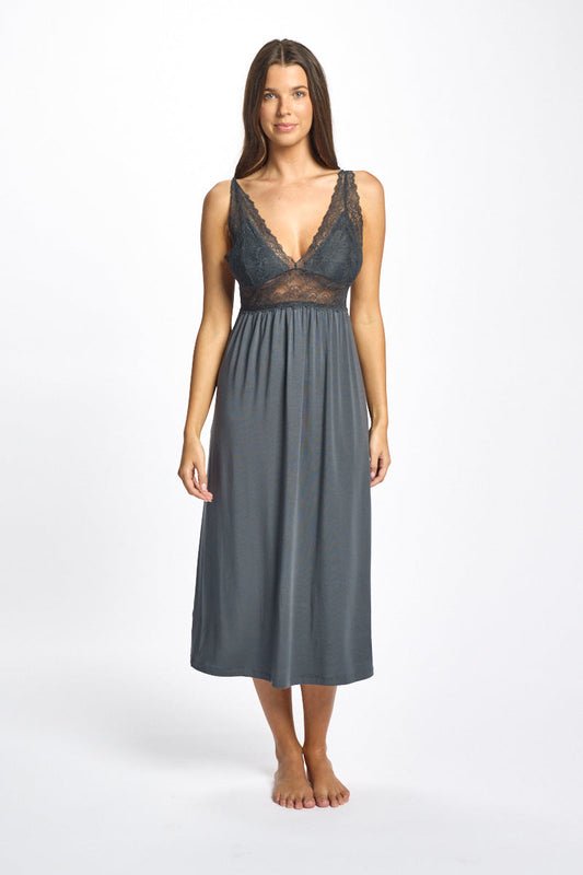 Butterfly Modal Long Nightdress Monument