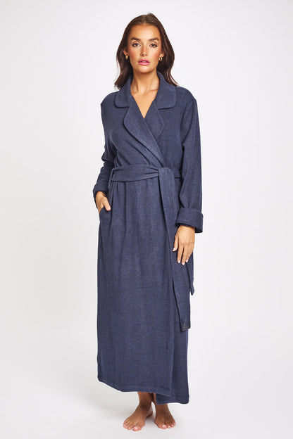Soft MicroFleece Robe Nightshade