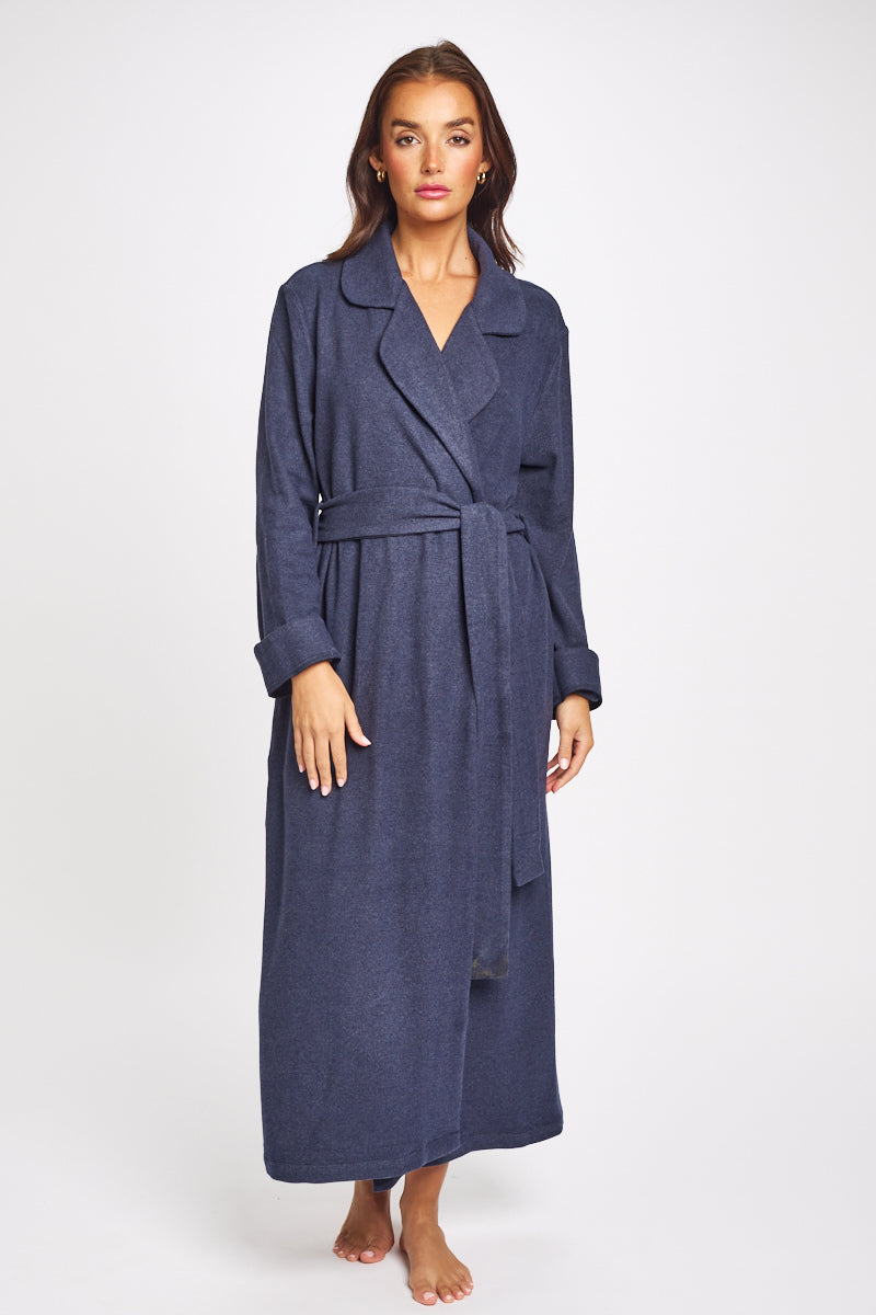 Soft MicroFleece Robe Nightshade