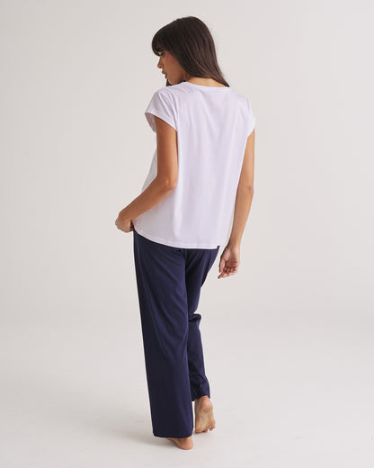 New Supima Cotton Tee White