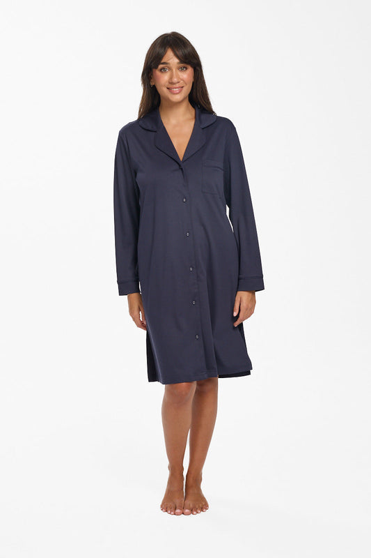 Supima Cotton Nightie Navy
