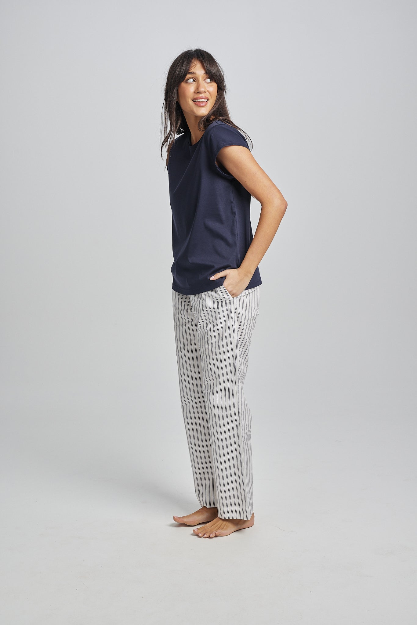 Supima Cotton Tee  - Midnight