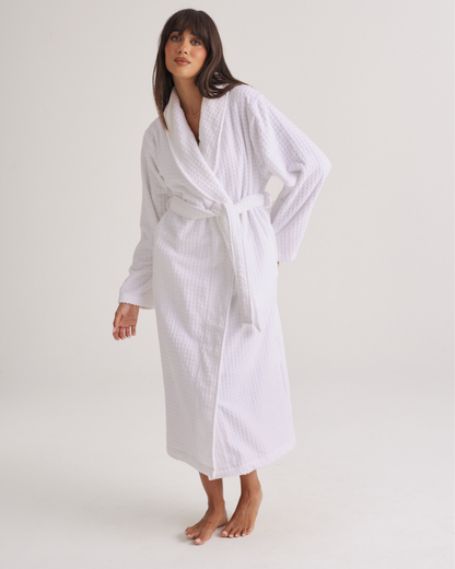 Cotton Waffle/Towling Robe