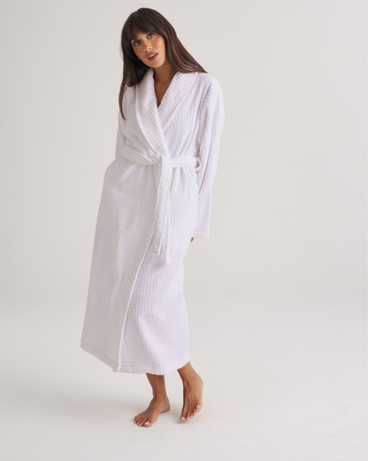 Cotton Waffle/Towling Robe