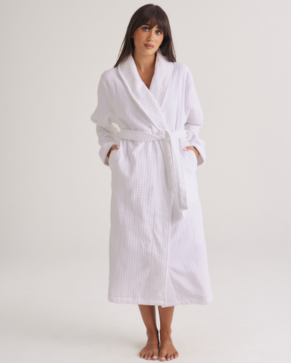 Cotton Waffle/Towling Robe
