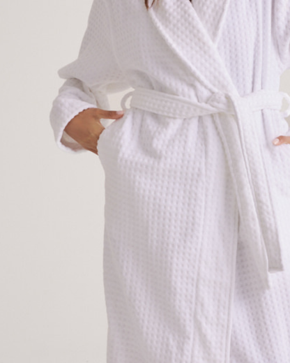 Cotton Waffle/Towling Robe