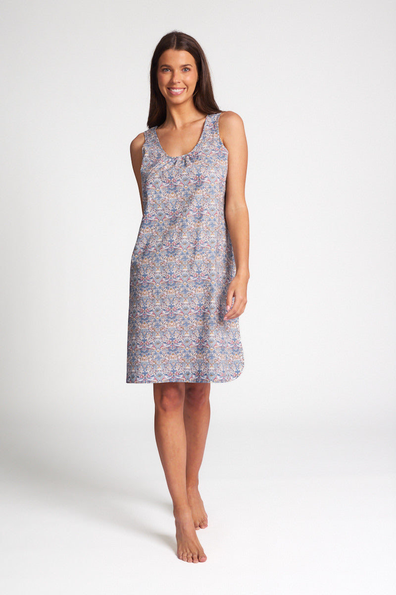 Liberty Print Tana Nightie Strawberry Thief