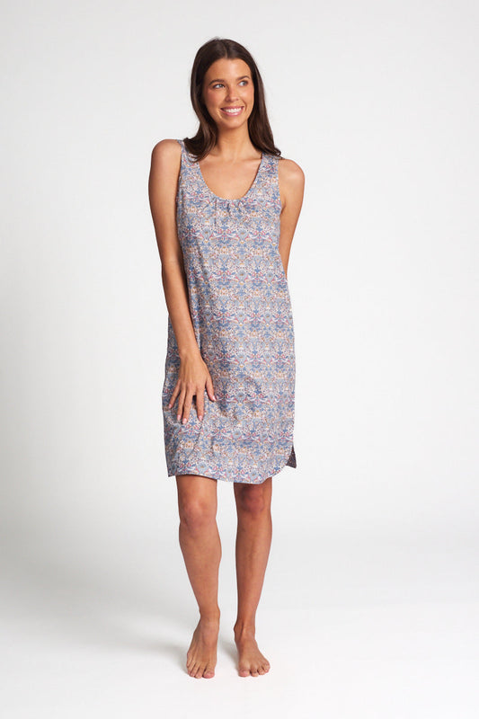 Liberty Print Tana Nightie Strawberry Thief