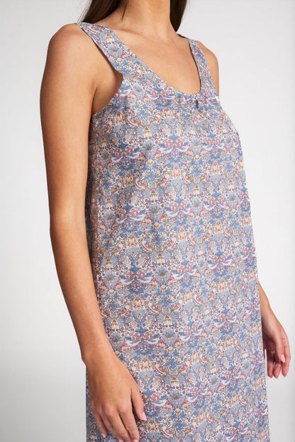 Liberty Print Tana Nightie Strawberry Thief