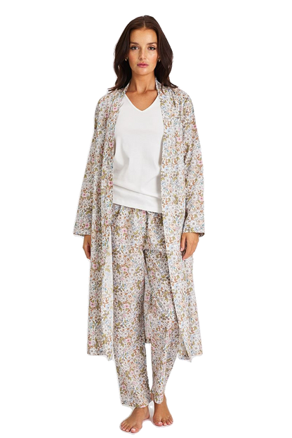 Liberty Print Tana Robe Bramble