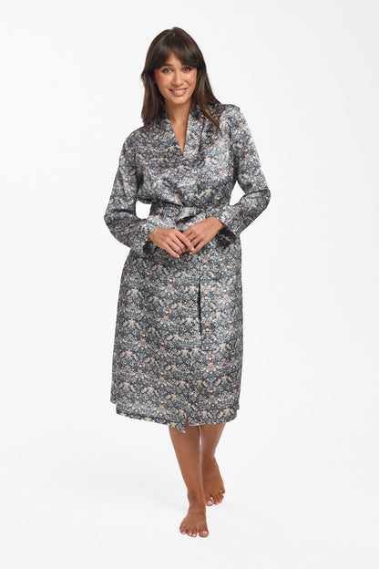 Liberty Silk Robe Strawberry Thief