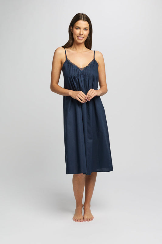 Cotton Spot Stappy Nightie Navy LL862