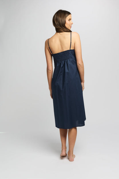 Cotton Spot Stappy Nightie Navy LL862