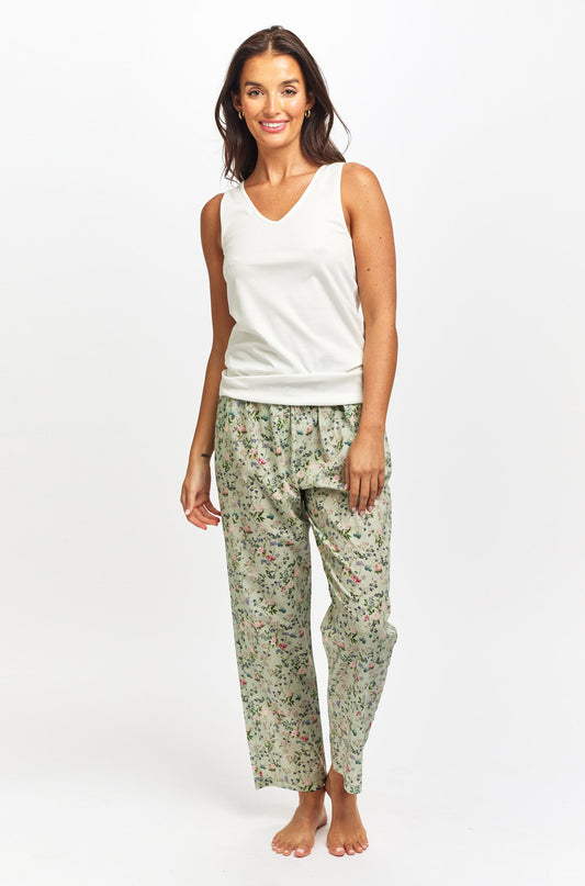 Cotton Voile Robe Botanica Mint